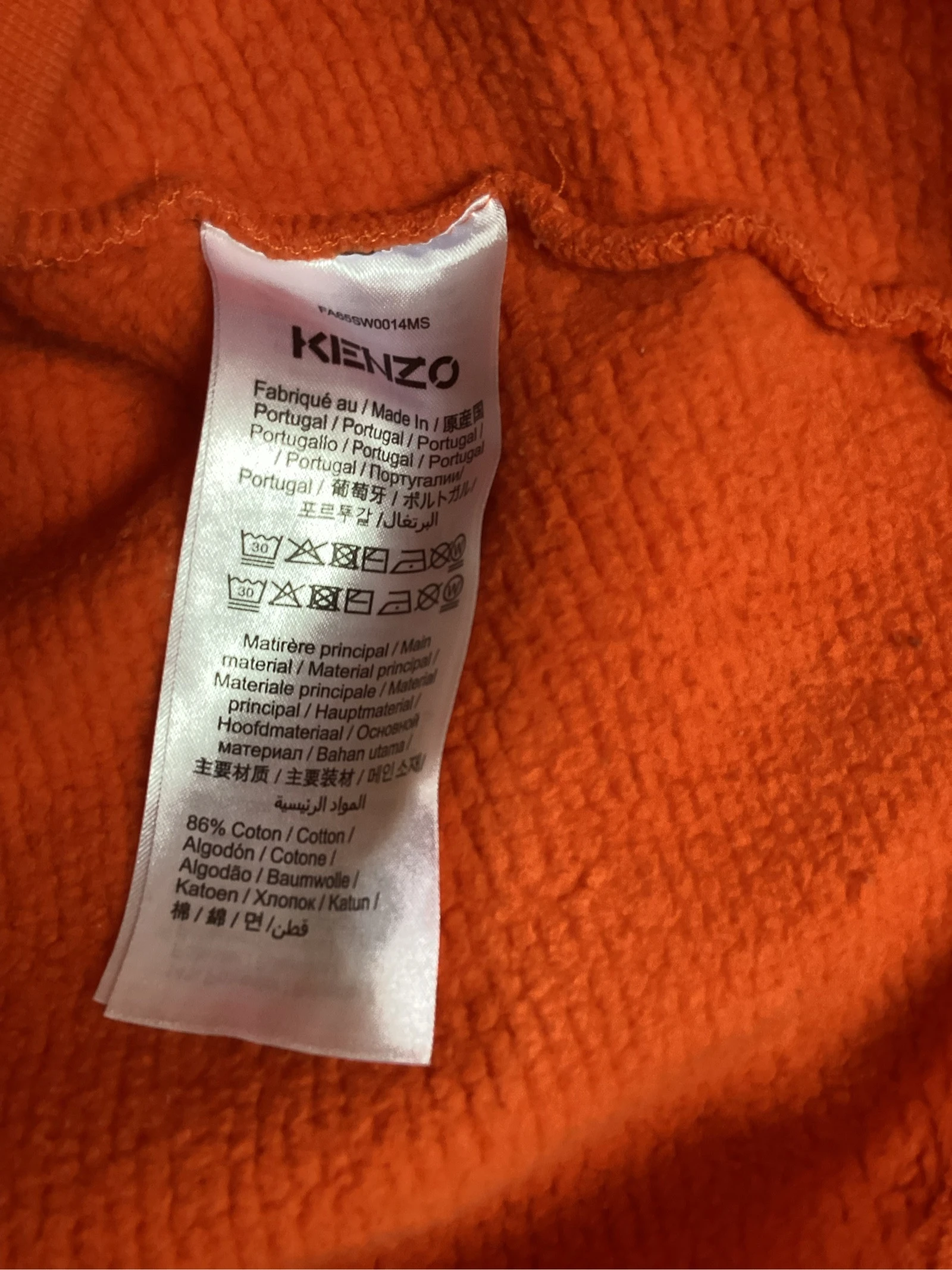 Suéter naranja Kenzo S – photo 5
